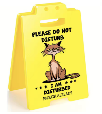 Desk Mood Sign