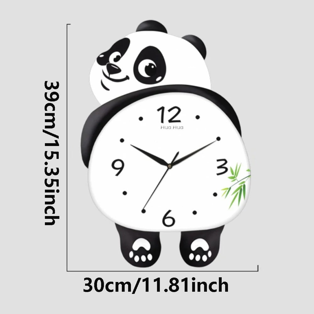 Funny Panda Clock
